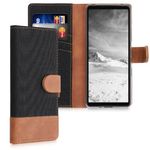 Husa pentru Sony Xperia 10 III, Textil, Negru, 55131.01 fotografia produsului