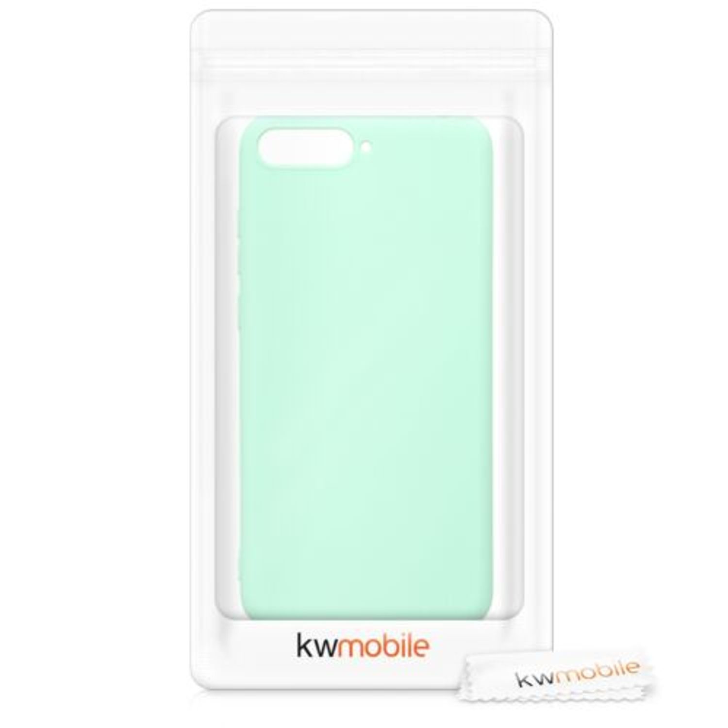 Husa pentru Huawei Y6 (2018), Silicon, Verde, 44878.50 fotografia produsului View 7 L