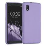 Husa pentru Alcatel 1B (2020), Silicon, Mov, 51516.222, Kwmobile fotografia produsului