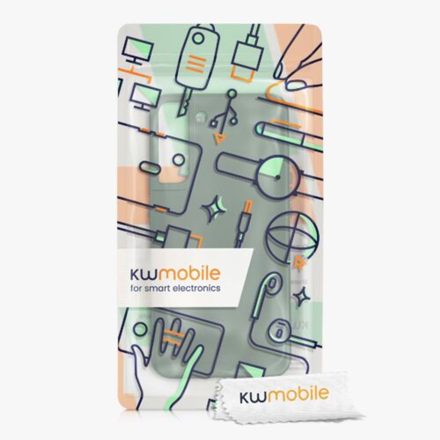Husa pentru Samsung Galaxy S22 Plus, Silicon, Verde, 56761.166, Kwmobile fotografia produsului View 8 L