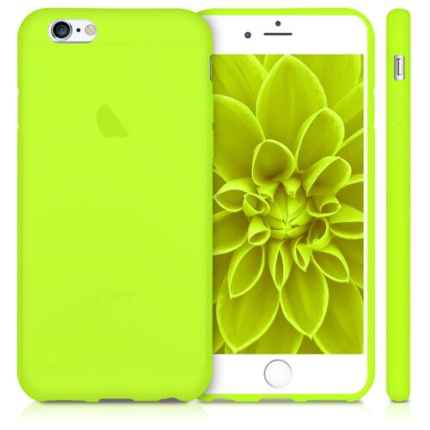 Husa pentru Apple iPhone 6/iPhone 6s, Silicon, Galben, 43410.75 fotografia produsului View 8 L