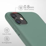 Husa pentru Apple iPhone 11, Silicon, Verde, 49787.166, Kwmobile fotografia produsului View 5 S