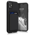 Husa pentru Apple iPhone 11, Silicon, Negru, 55114.01, Kwmobile fotografia produsului
