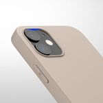 Husa pentru Apple iPhone 12/iPhone 12 Pro, Silicon, Crem, 53938.96, Kwmobile fotografia produsului View 7 S