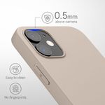 Husa pentru Apple iPhone 12/iPhone 12 Pro, Silicon, Crem, 53938.96, Kwmobile fotografia produsului View 6 S