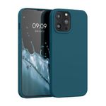 Husa pentru Apple iPhone 13 Pro Max, Silicon, Verde, 55975.57, Kwmobile fotografia produsului