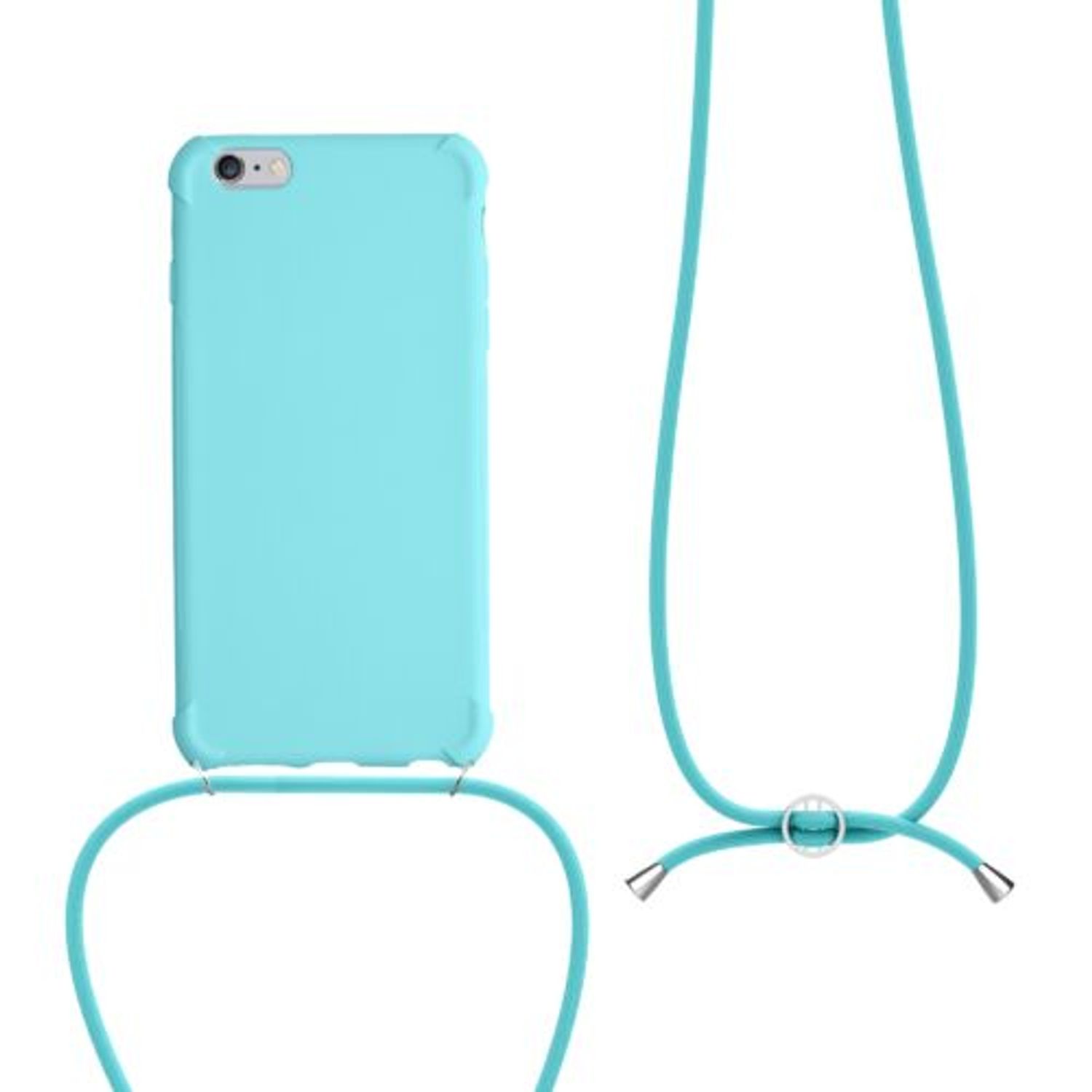 Husa pentru Apple iPhone 6 Plus/iPhone 6s Plus, Silicon, Verde, 56274.23, Kwmobile fotografia produsului View 2 L