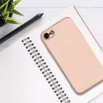 Husa pentru Apple iPhone 8/iPhone 7/iPhone SE 2, Silicon, Roz, 56296.81, Kwmobile fotografia produsului View 3 S