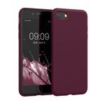 Husa pentru Apple iPhone 8/iPhone 7/iPhone SE 2, Silicon, Rosu, 49979.187, Kwmobile fotografia produsului