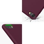Husa pentru Apple iPhone 8/iPhone 7/iPhone SE 2, Silicon, Rosu, 49979.187, Kwmobile fotografia produsului View 4 S