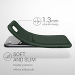 Husa pentru Apple iPhone 8/iPhone 7/iPhone SE 2, Silicon, Verde, 55117.80, Kwmobile fotografia produsului View 4 S