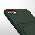 Husa pentru Apple iPhone 8/iPhone 7/iPhone SE 2, Silicon, Verde, 55117.80, Kwmobile fotografia produsului View 9 S