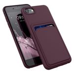 Husa pentru Apple iPhone 8/iPhone 7/iPhone SE 2, Silicon, Violet, 55117.190, Kwmobile fotografia produsului