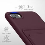 Husa pentru Apple iPhone 8/iPhone 7/iPhone SE 2, Silicon, Violet, 55117.190, Kwmobile fotografia produsului View 8 S
