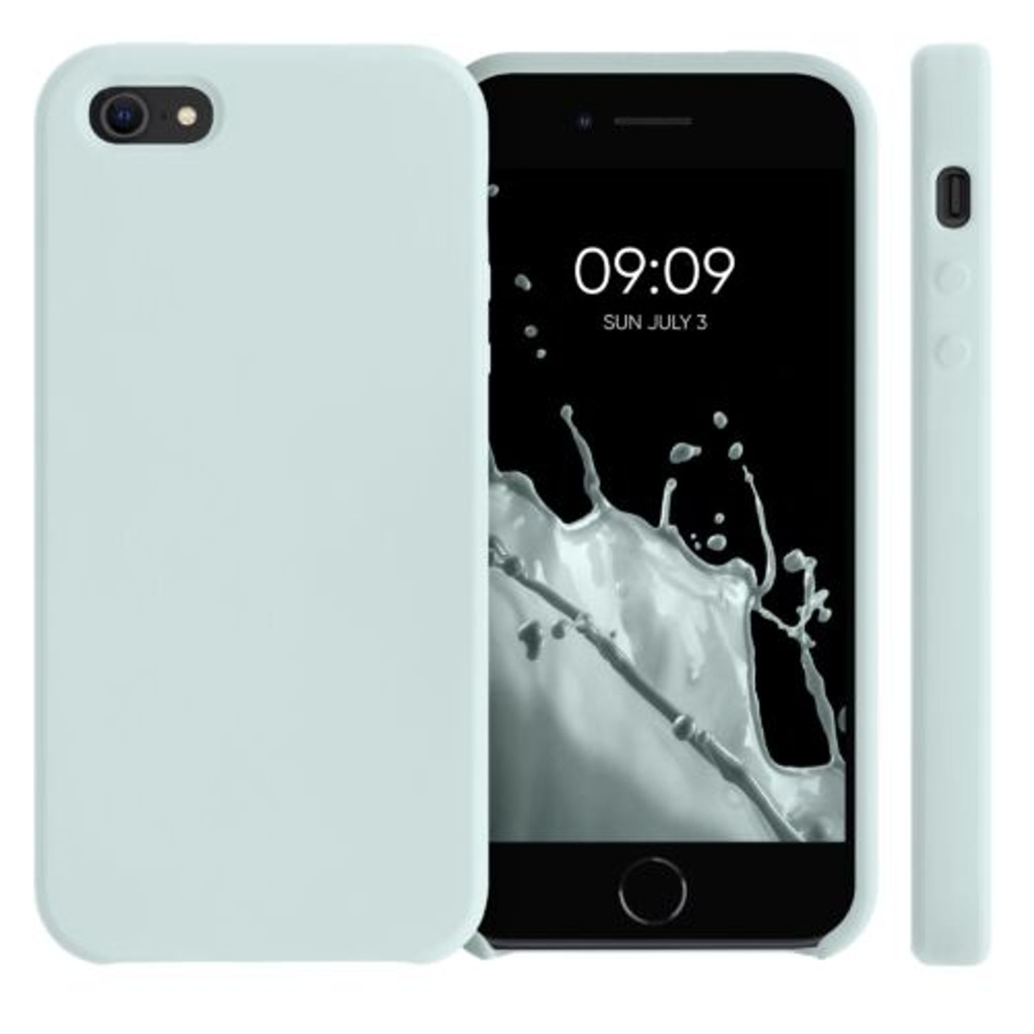 Husa pentru Apple iPhone 5s/iPhone SE, Silicon, Verde, 42766.200, Kwmobile fotografia produsului View 2 L