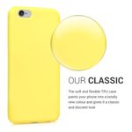Husa pentru Apple iPhone 6/iPhone 6s, Silicon, Galben, 35176.30 fotografia produsului View 4 S