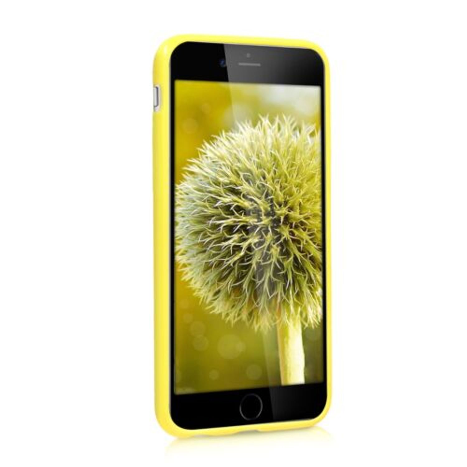 Husa pentru Apple iPhone 6/iPhone 6s, Silicon, Galben, 35176.30 fotografia produsului View 3 L