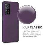 Husa pentru Xiaomi Mi 10T/Mi 10T Pro, Silicon, Mov, 53619.115, Kwmobile fotografia produsului View 4 S