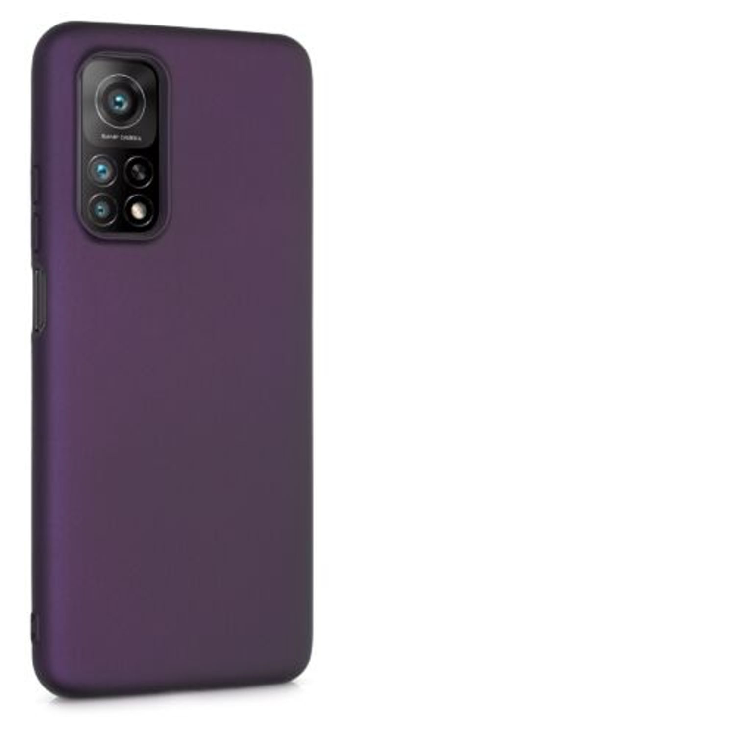 Husa pentru Xiaomi Mi 10T/Mi 10T Pro, Silicon, Mov, 53619.115, Kwmobile fotografia produsului View 8 L