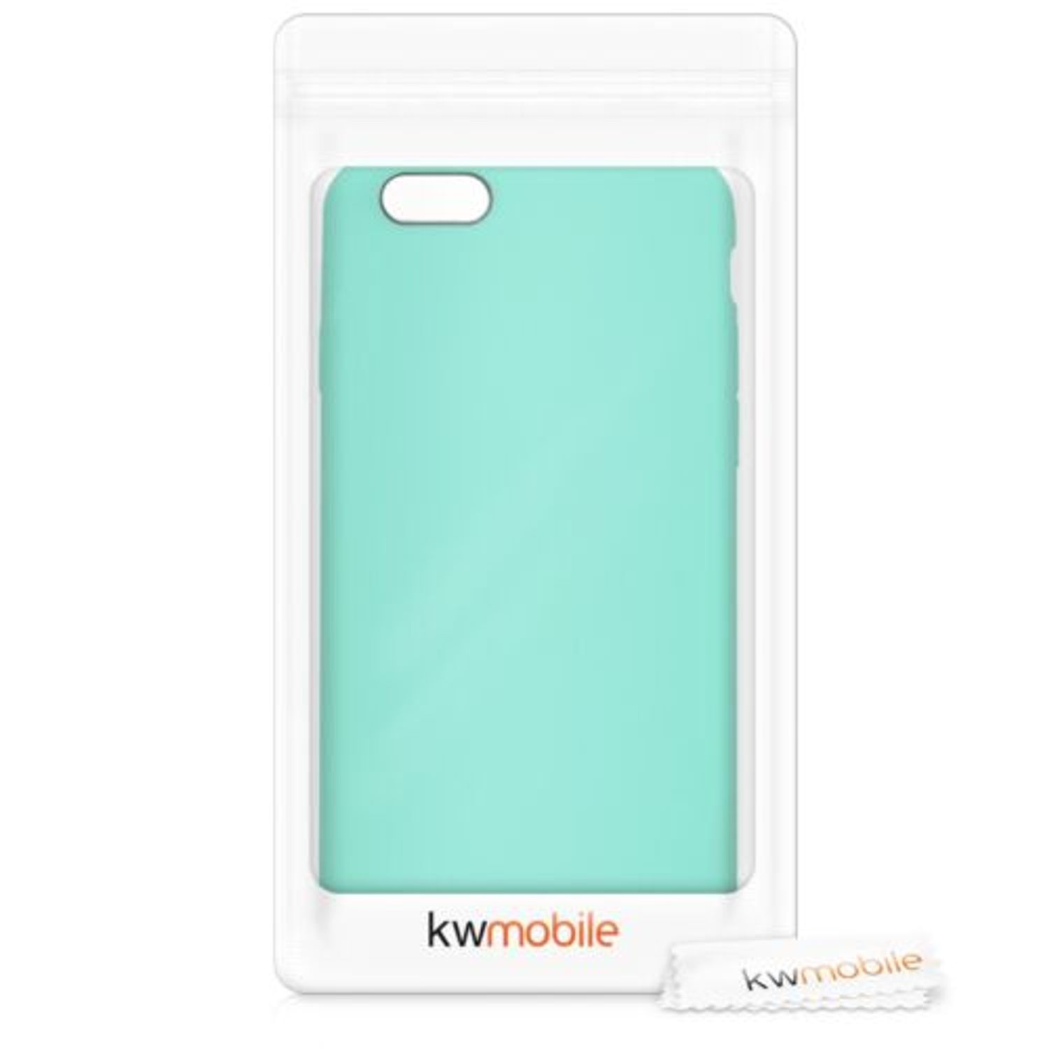 Husa pentru Apple iPhone 6/iPhone 6s, Silicon, Verde, 40223.5 fotografia produsului View 7 L
