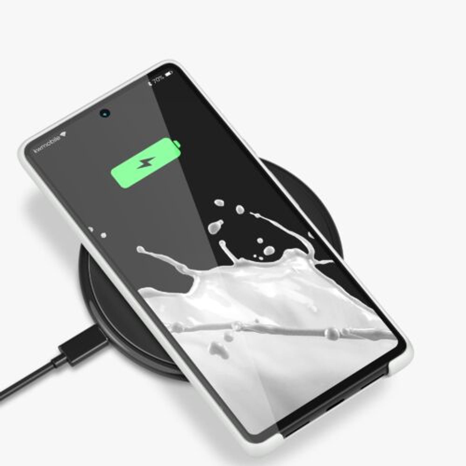 Husa pentru Google Pixel 6 Pro, Silicon, Alb, 55863.48, Kwmobile fotografia produsului View 11 L