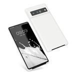 Husa pentru Google Pixel 6 Pro, Silicon, Alb, 55863.48, Kwmobile fotografia produsului View 2 S