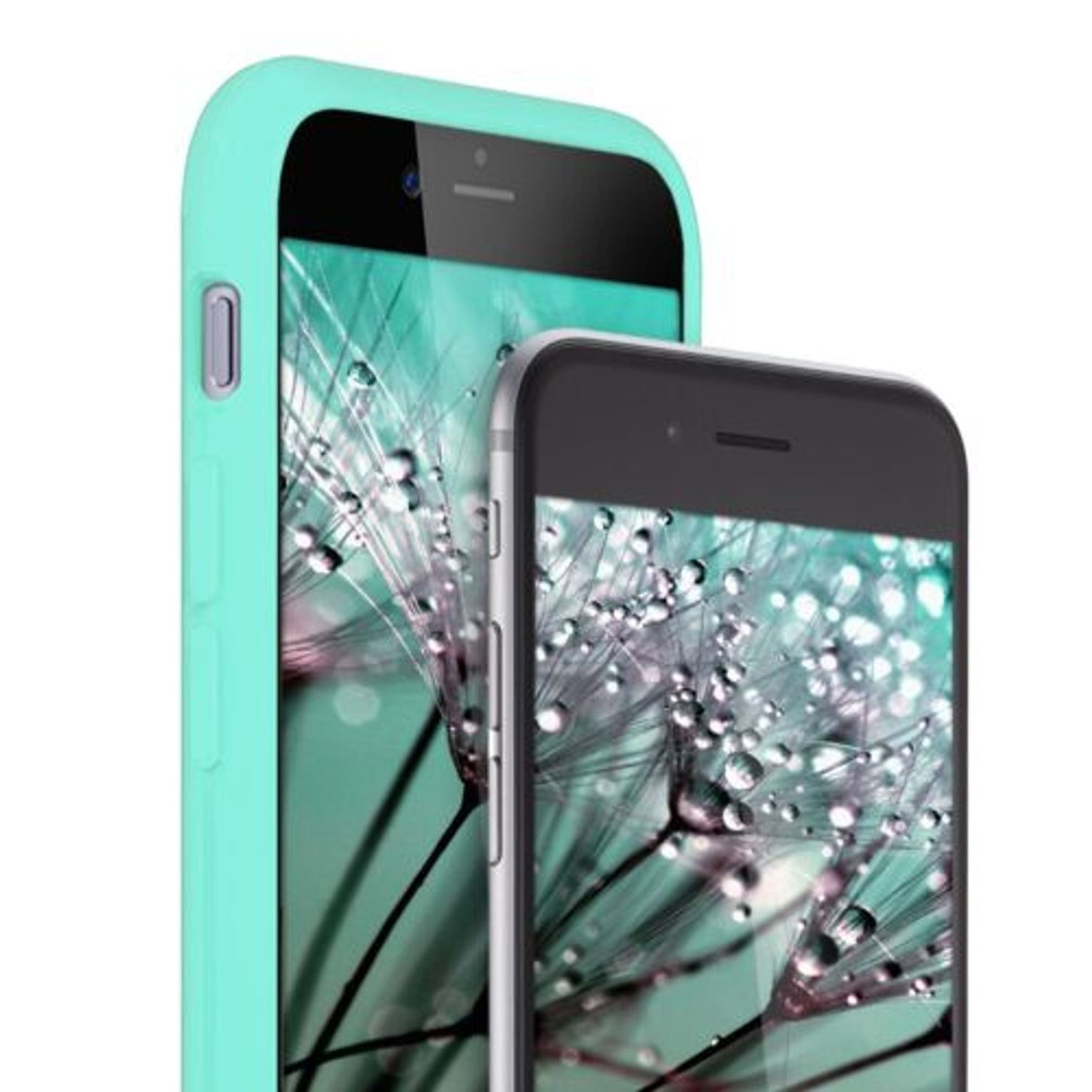 Husa pentru Apple iPhone 6/iPhone 6s, Silicon, Verde, 40223.5 fotografia produsului View 5 L
