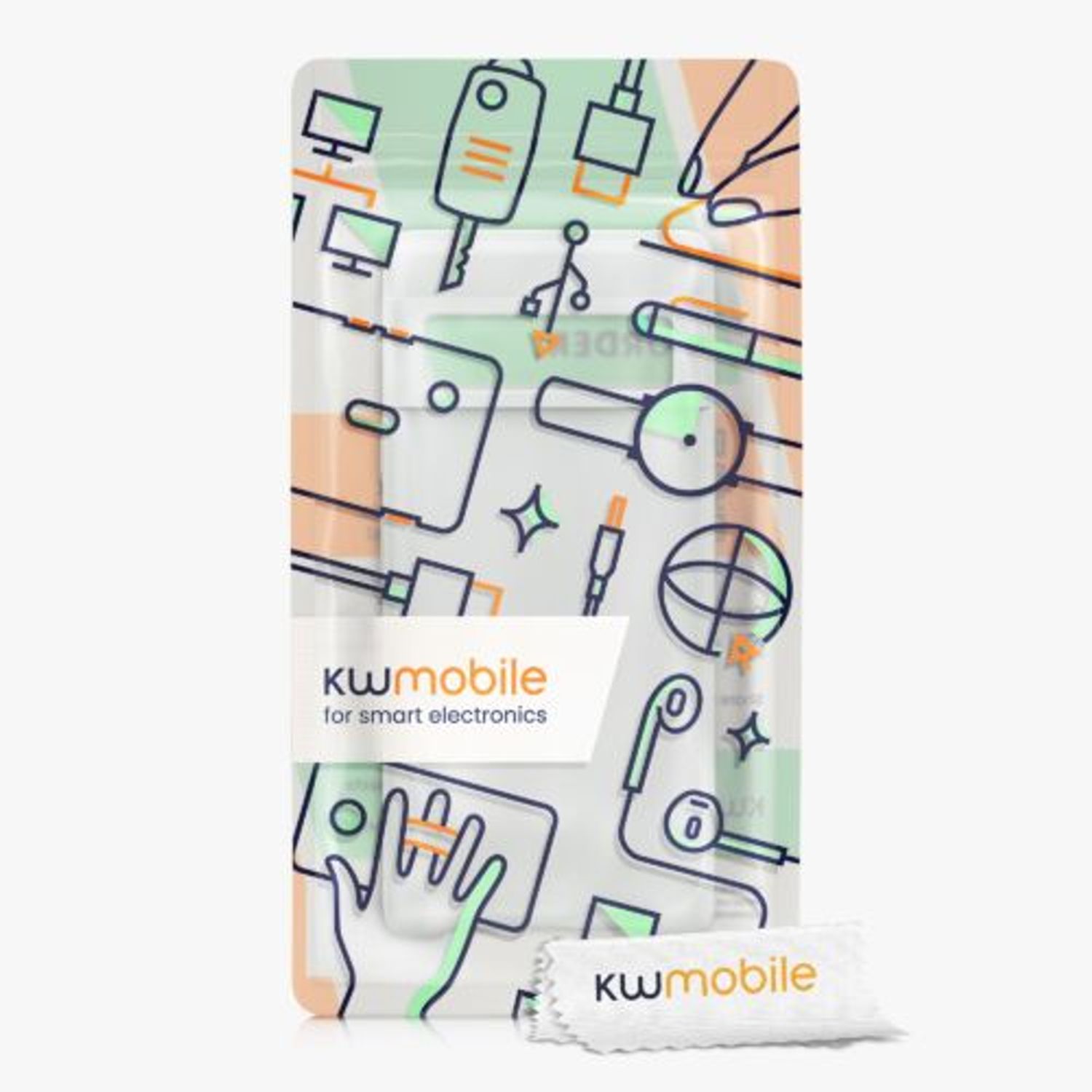 Husa pentru Google Pixel 6 Pro, Silicon, Alb, 55863.48, Kwmobile fotografia produsului View 8 L