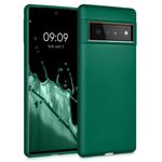 Husa pentru Google Pixel 6 Pro, Silicon, Verde, 55856.170, Kwmobile fotografia produsului