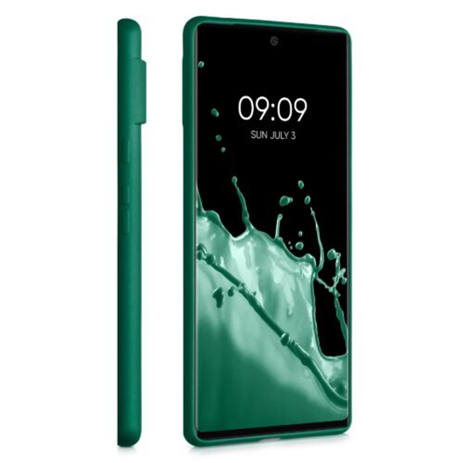 Husa pentru Google Pixel 6 Pro, Silicon, Verde, 55856.170, Kwmobile fotografia produsului View 5 L