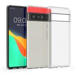Husa pentru Google Pixel 6 Pro, Silicon, Transparent, 55855.03, Kwmobile fotografia produsului View 2 S
