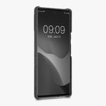 Husa pentru Google Pixel 6 Pro, Textil, Gri, 56945.22, Kwmobile fotografia produsului View 3 S