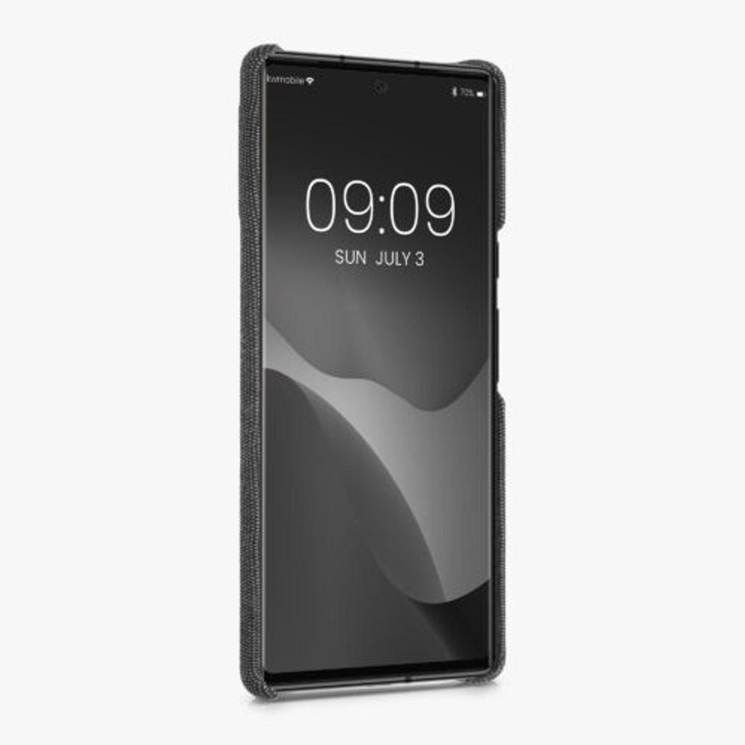 Husa pentru Google Pixel 6 Pro, Textil, Gri, 56945.22, Kwmobile fotografia produsului View 3 L