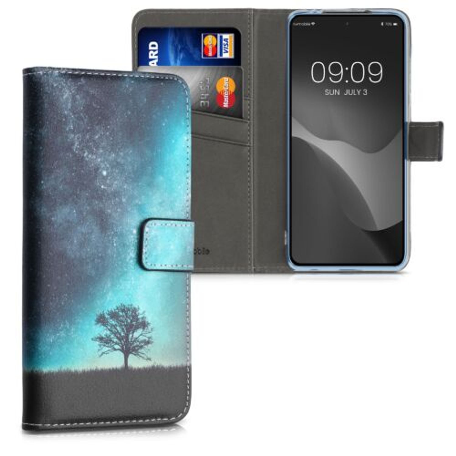 Husa pentru Xiaomi Poco X3 NFC/Poco X3 Pro, Piele ecologica, Multicolor, 54446.04, Kwmobile fotografia produsului