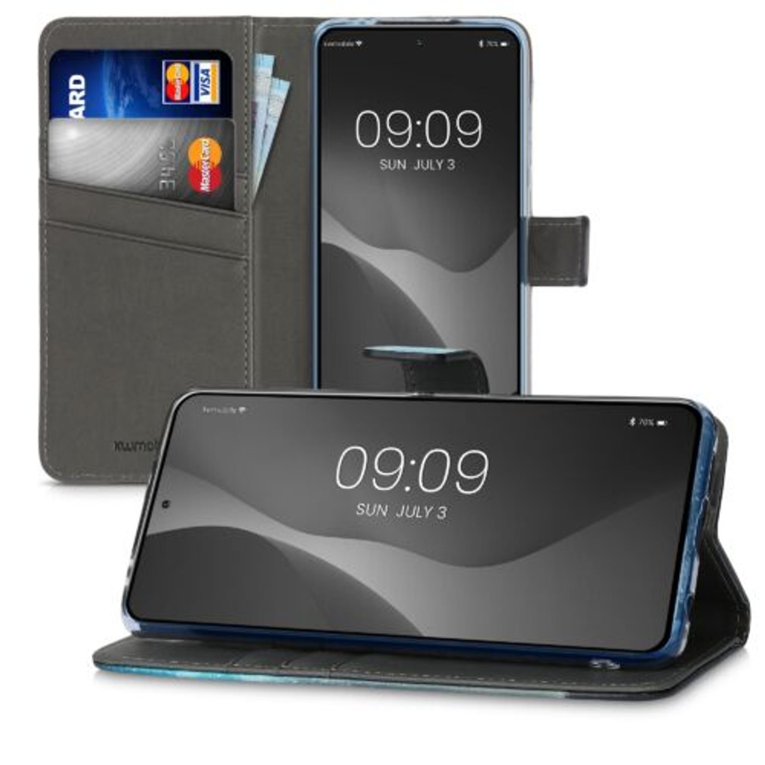 Husa pentru Xiaomi Poco X3 NFC/Poco X3 Pro, Piele ecologica, Multicolor, 54446.04, Kwmobile fotografia produsului View 5 L
