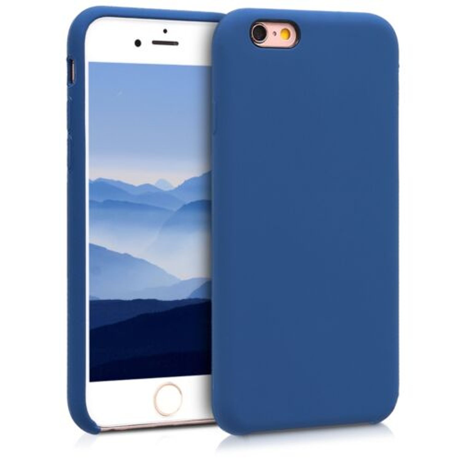 Husa pentru Apple iPhone 6/iPhone 6s, Silicon, Albastru, 40223.116 fotografia produsului