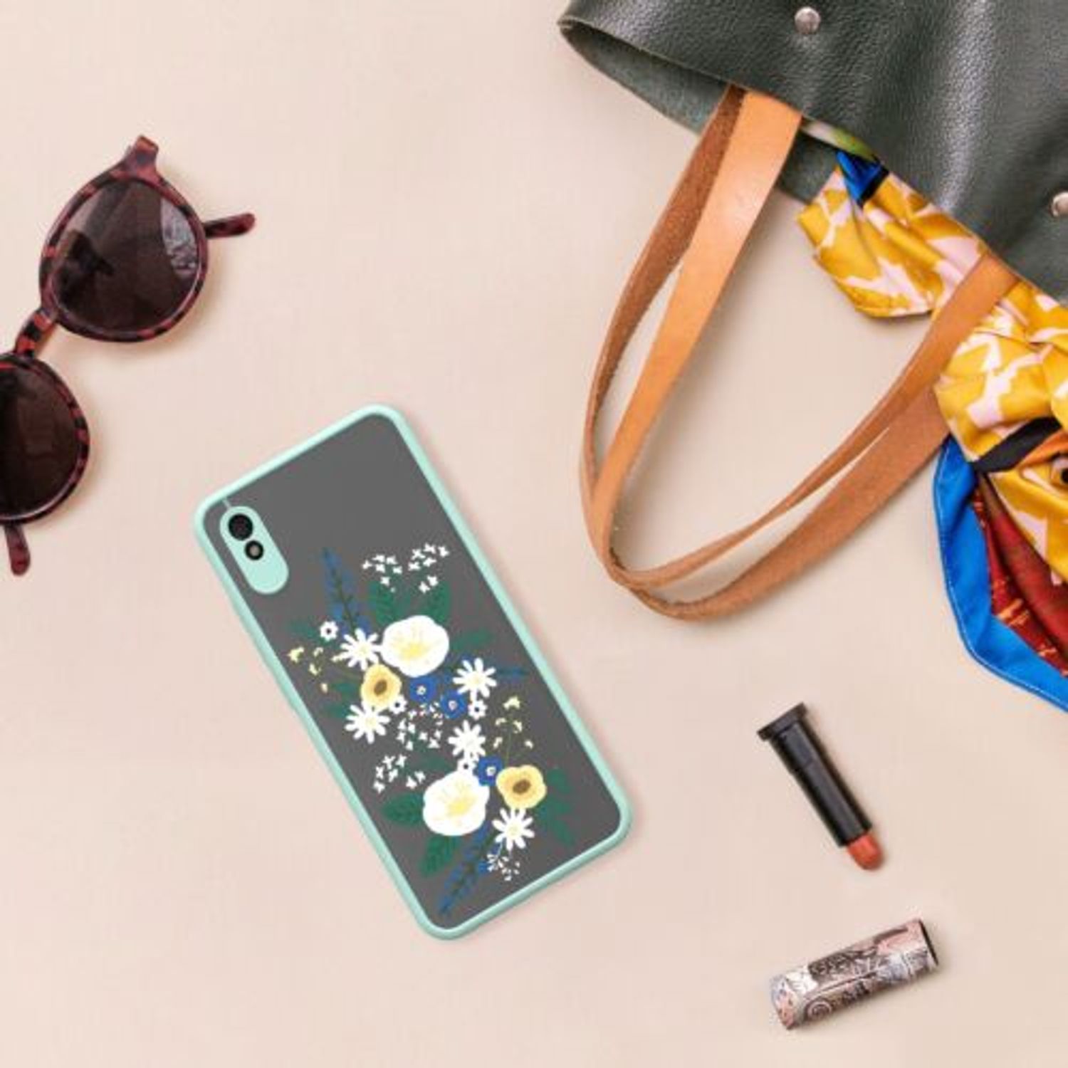 Husa pentru Xiaomi Redmi 9A, Silicon, Multicolor, 56443.01, Kwmobile fotografia produsului View 3 L