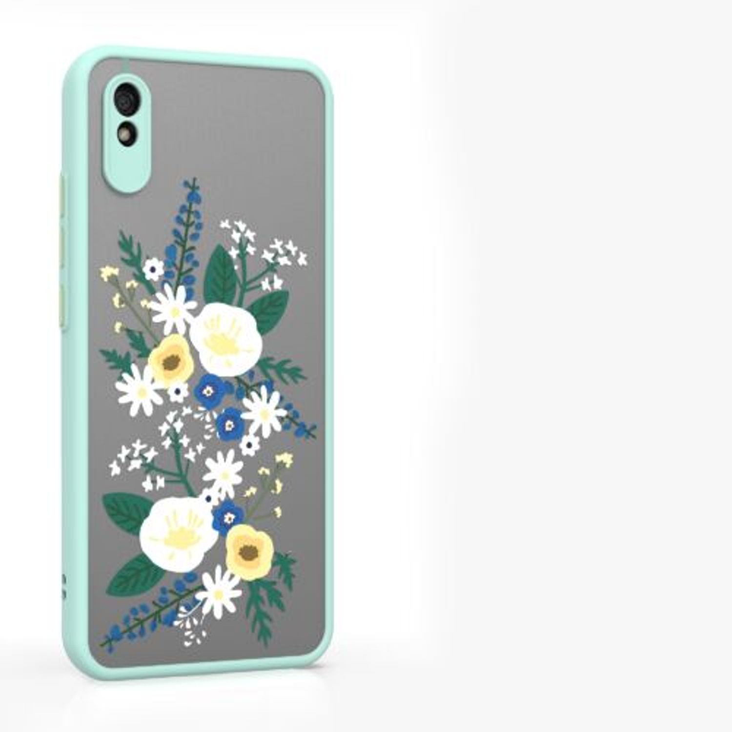 Husa pentru Xiaomi Redmi 9A, Silicon, Multicolor, 56443.01, Kwmobile fotografia produsului View 9 L