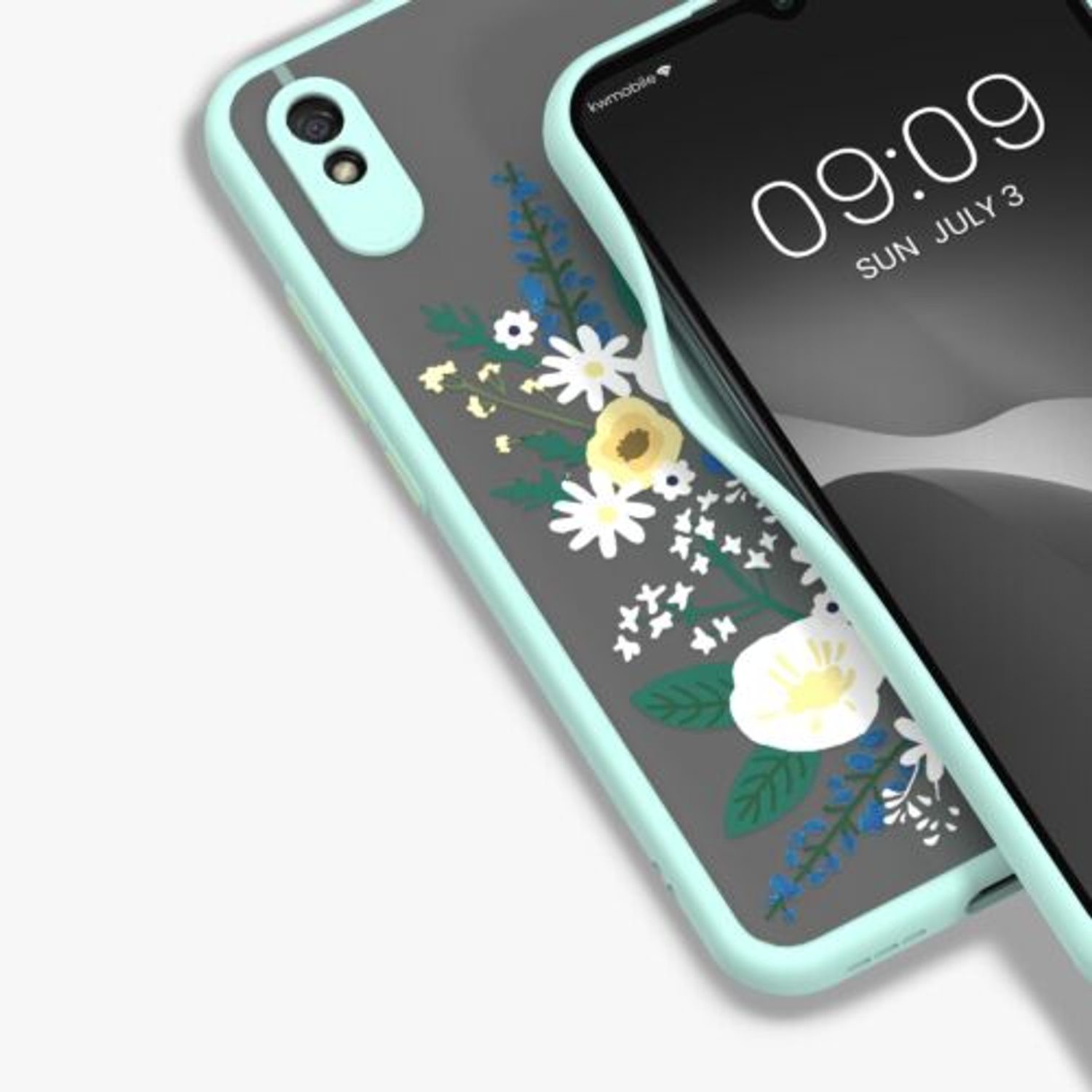 Husa pentru Xiaomi Redmi 9A, Silicon, Multicolor, 56443.01, Kwmobile fotografia produsului View 10 L