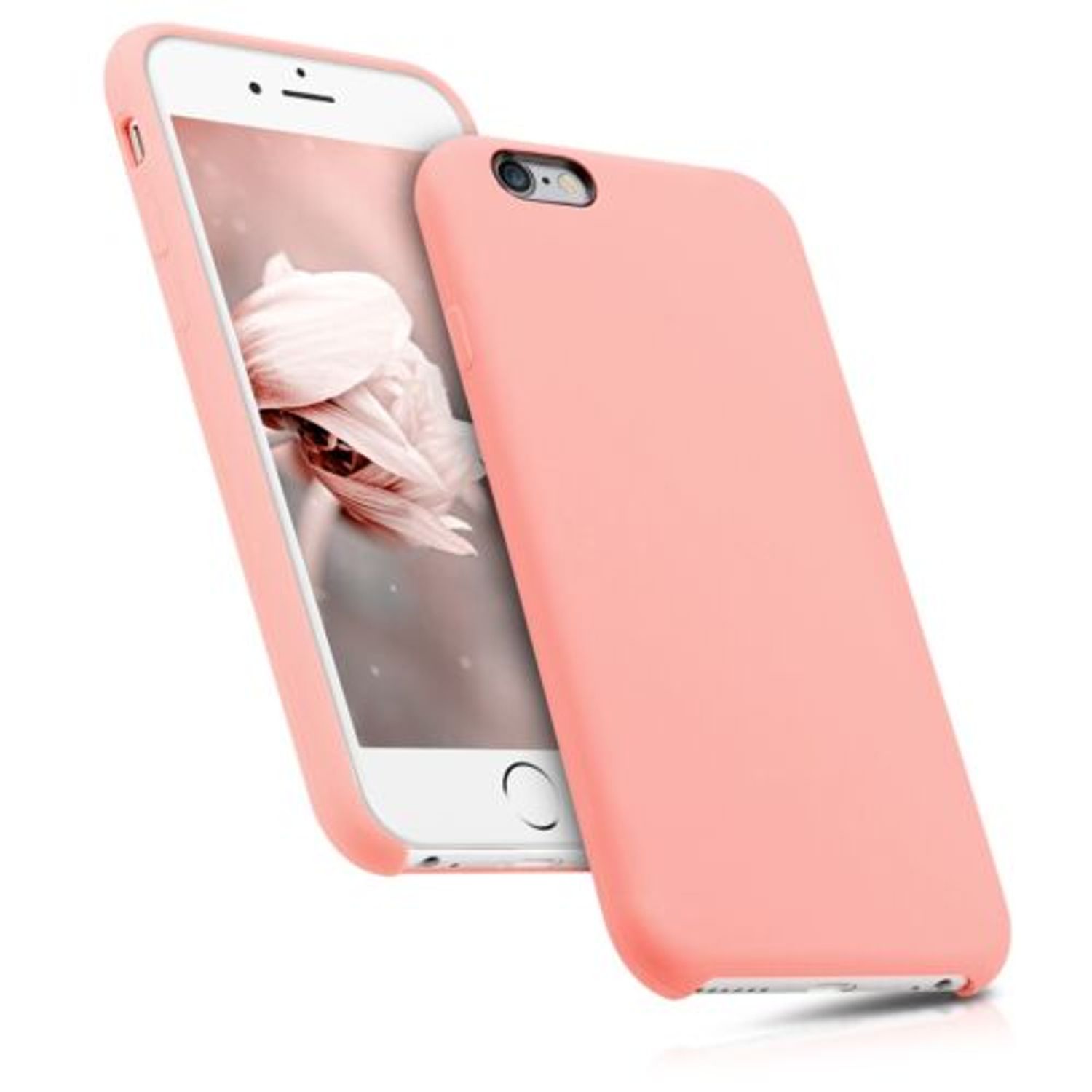 Husa pentru Apple iPhone 6/iPhone 6s, Silicon, Rose Gold, 40223.81 fotografia produsului View 7 L