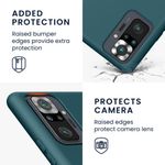 Husa pentru Xiaomi Redmi Note 10 Pro, Silicon, Verde, 56566.57, Kwmobile fotografia produsului View 4 S