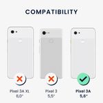 Husa Kwmobile pentru Google Pixel 3a, Silicon, Albastru, 47590.224 fotografia produsului View 3 S