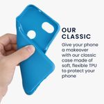 Husa Kwmobile pentru Google Pixel 3a, Silicon, Albastru, 47590.224 fotografia produsului View 4 S