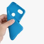 Husa Kwmobile pentru Google Pixel 3a, Silicon, Albastru, 47590.224 fotografia produsului View 6 S