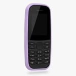 Husa Kwmobile pentru Nokia 105 (2019), Silicon, Mov, 53673.108 fotografia produsului View 2 S
