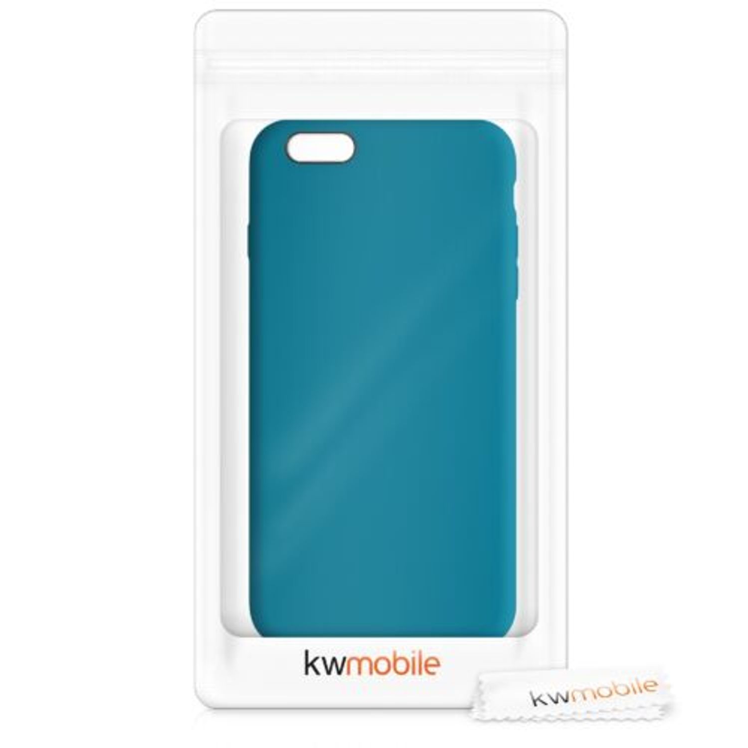 Husa pentru iPhone 6 Plus/iPhone 6s Plus, Silicon, Albastru, 40841.224 fotografia produsului View 7 L