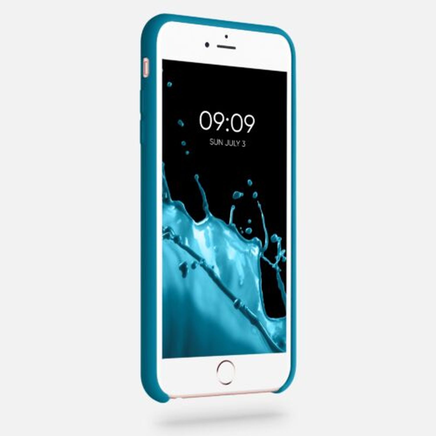 Husa pentru iPhone 6 Plus/iPhone 6s Plus, Silicon, Albastru, 40841.224 fotografia produsului View 3 L