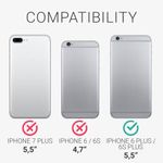 Husa pentru iPhone 6 Plus/iPhone 6s Plus, Silicon, Albastru, 40841.224 fotografia produsului View 6 S