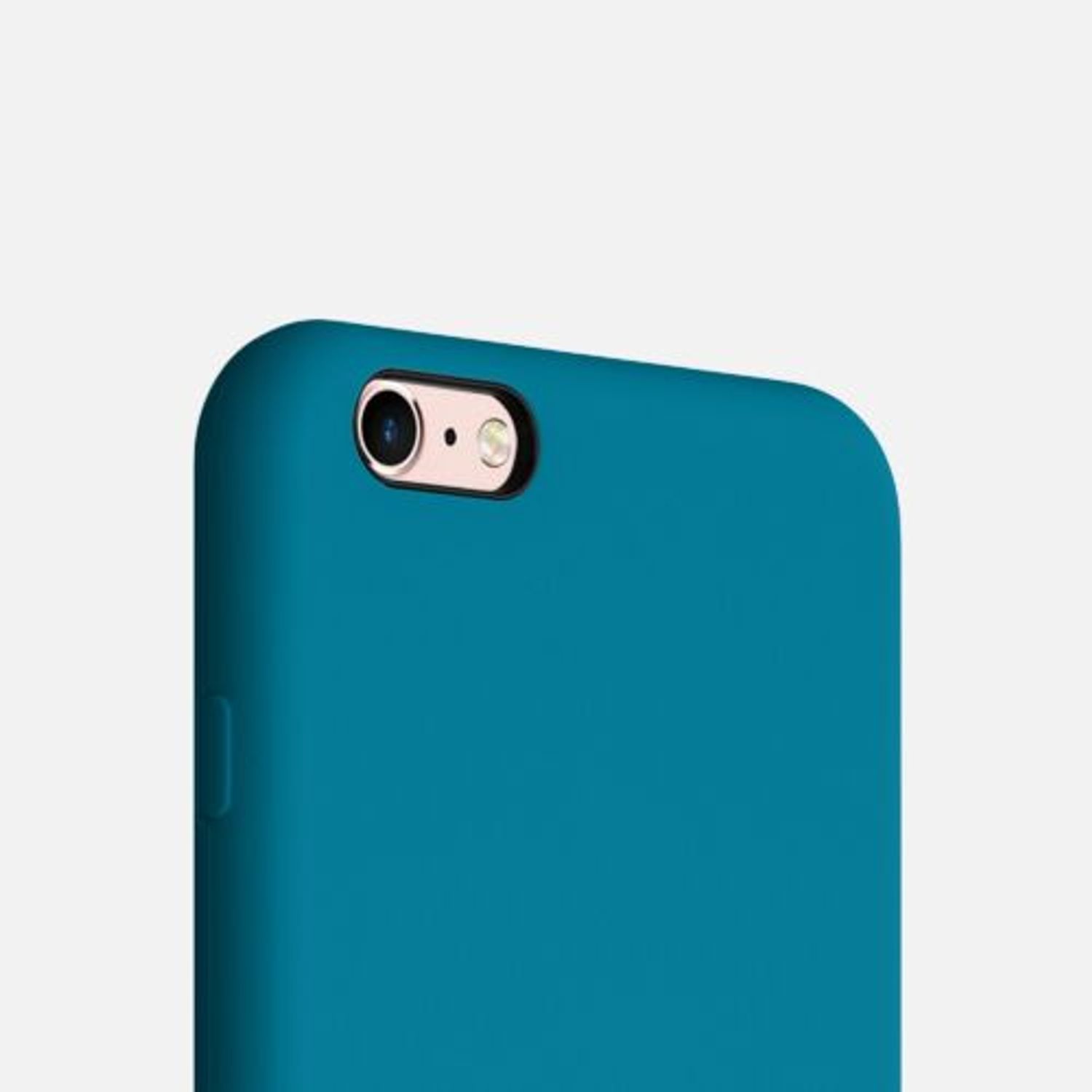 Husa pentru iPhone 6 Plus/iPhone 6s Plus, Silicon, Albastru, 40841.224 fotografia produsului View 8 L
