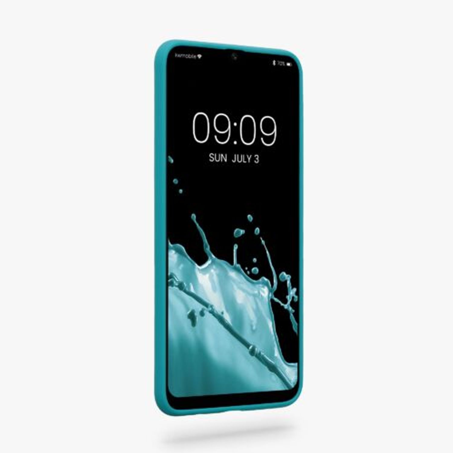 Husa Kwmobile pentru Samsung Galaxy A50, Silicon, Verde, 48054.57 fotografia produsului View 2 L